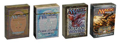 Starter decks and tournament packs