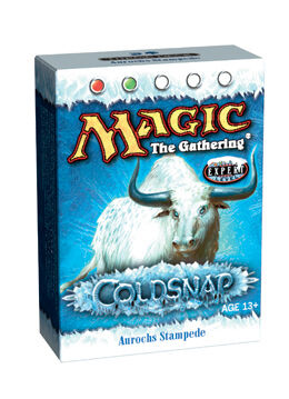 コールドスナップ　MTG 構築済みデッキ　オーラクス暴走　雪景色　他 209)《猟の頂点、スナップダックス/Snapdax, Apex of the Hunt