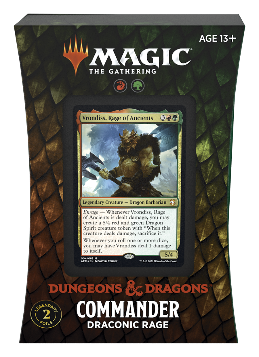 Adventures in the Forgotten Realms Commander Deck: Draconic Rage