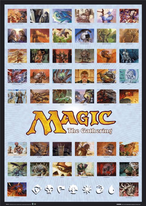 Magic: The Gathering Postcard Set by Magic: The Gathering