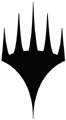 Planeswalker symbol used in Magic Online and Magic: The Gathering Arena.