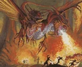 A dragon from Mercadia. Art by Sam Wood.