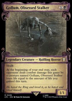 Gollum, Patient Plotter Art Card [The Lord of the Rings: Tales of Midd