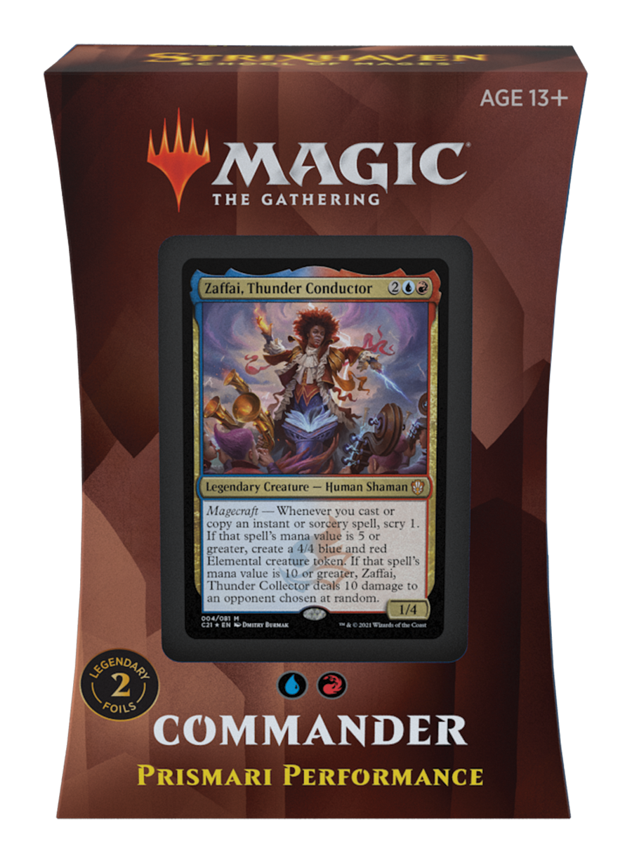 Decks-Deck Commander - Magic The Gathering - Masters Groupe De