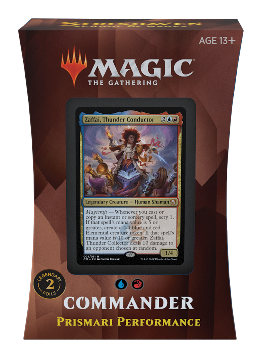 Strixhaven: School of Mages Commander Deck:Prismari Performance