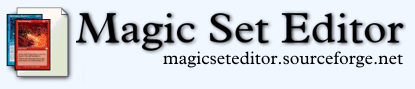 carte magic the gathering, Soft utilisés : Magic Set Editor…