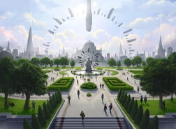 Archway Commons with the Dawnbow