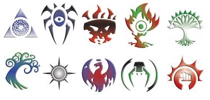 mtg guild symbols