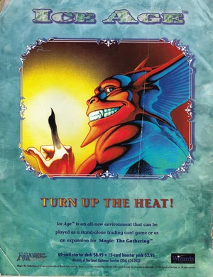 228枚 Magic the Gathering Ice Age MTG: ICE AGE Factory Sealed Booster Pack from Box - Magic the