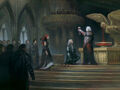 Millennia ago, Edgar Markov (Sorin's grandfather) performed a dark ritual creating the first Innistrad vampires.