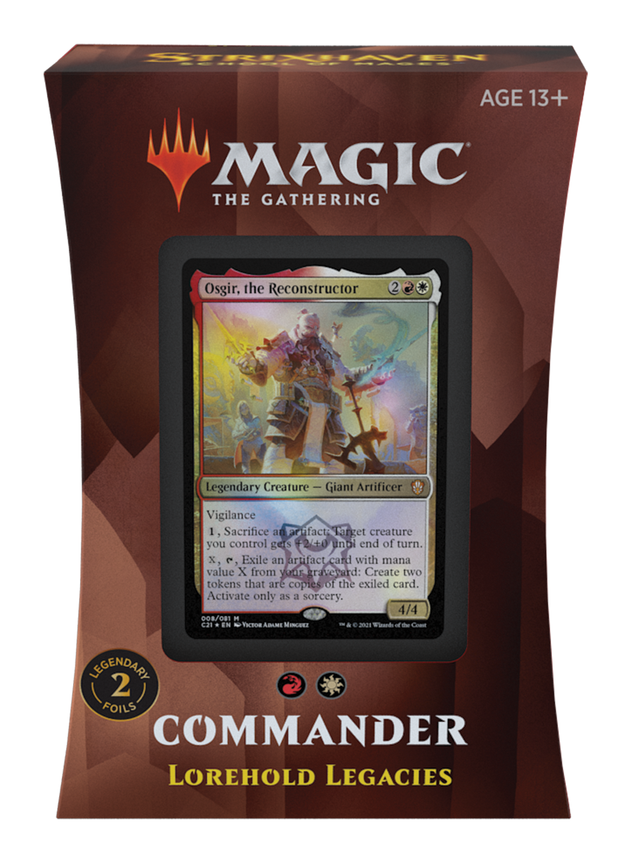 Commander 2021/Lorehold Legacies - MTG Wiki