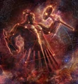 Purphoros, God of the Forge from Secret Lair Drop Series: Theros Stargazing.