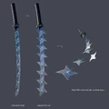 Mechanics of Kaito's sword.