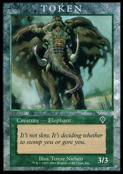 Elephant Mtg Wiki I'm learning how to use gimp in my spare time, but i don't think that i'll have enough knowledge to finish an overhead. elephant mtg wiki