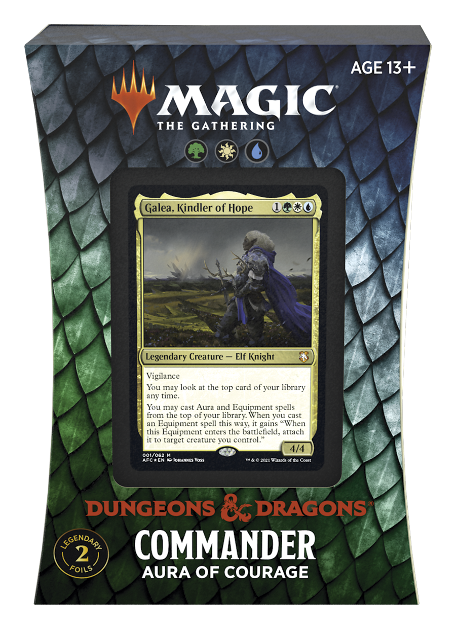 Adventures in the Forgotten Realms Commander Deck: Aura of Courage