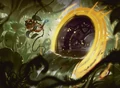 Loot enters a circular Omenpath.