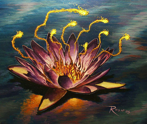 black lotus art