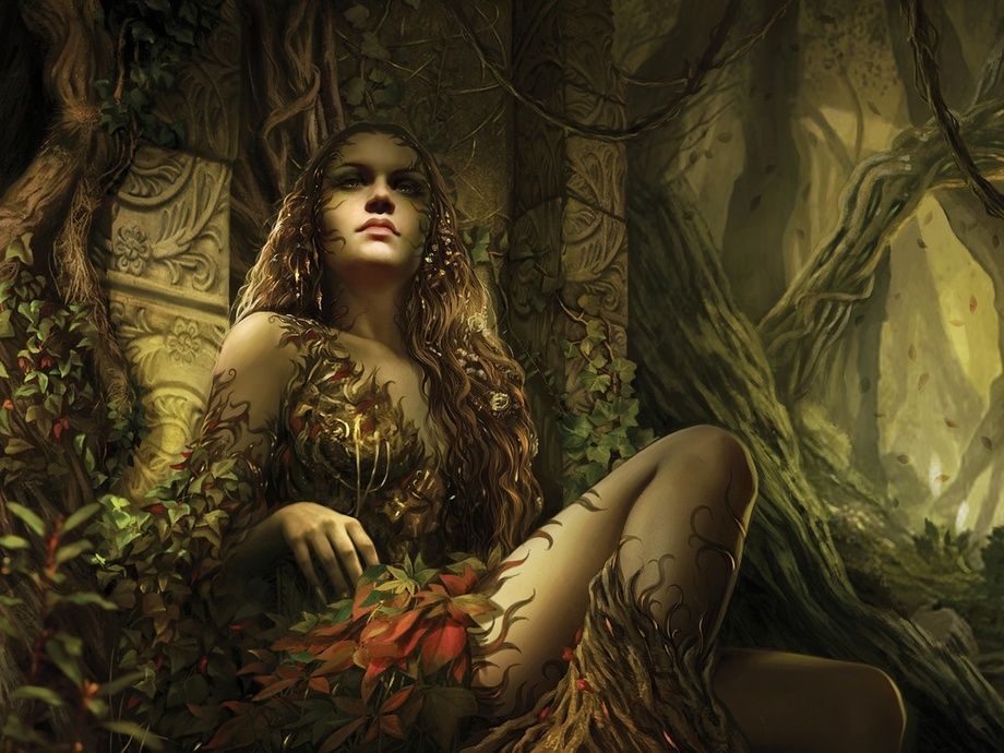 Cards - Titania, Voice of Gaea