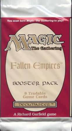 Wizards of the Coast Magic the Gathering 1994 Fallen Empires Booster Pack for sale online