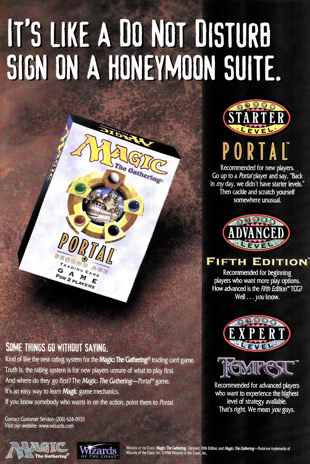 MTG Magic The Gathering Anthologies Book USED 1998 Timeline from Gift Box