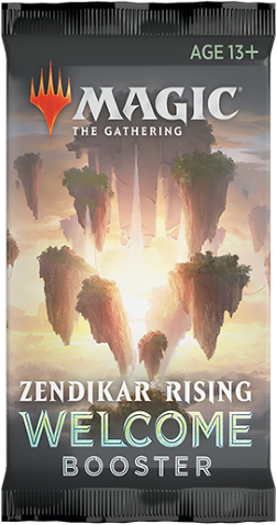 MTG Zendikar Rising Welcome Booster 