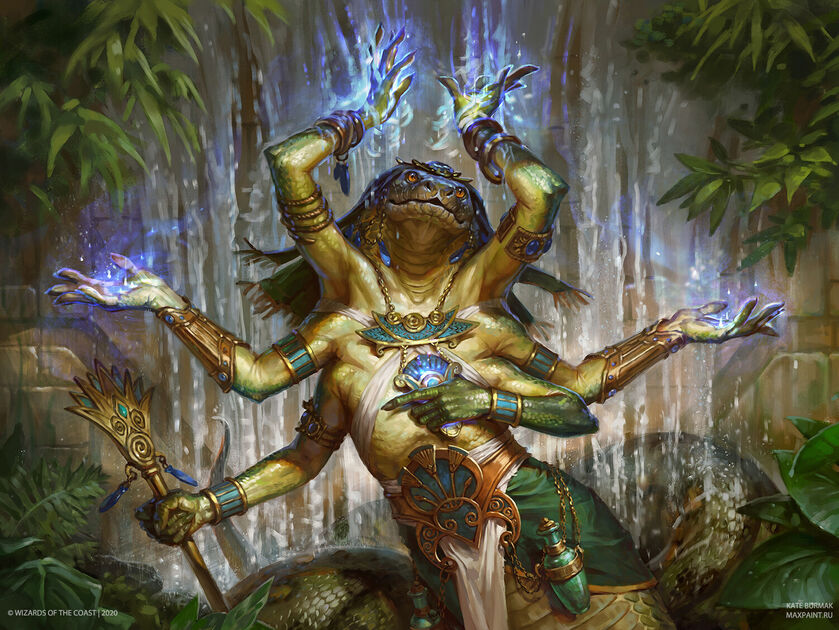 マジック：ザ・ギャザリング Imoti, Celebrant of Bounty Serialized Imoti, Celebrant of Bounty (Foil Etched) | Commander Legends
