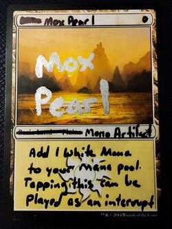 MTG Mox Pearl Proxy