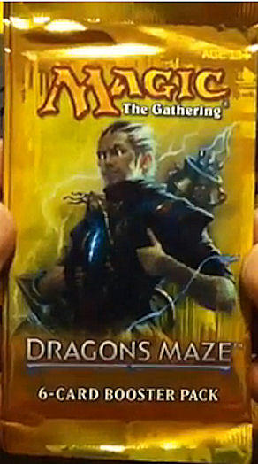 Magic the Gathering MTG Gruul Siege Dragon's Maze Intro Pack Booster Pack NEW 