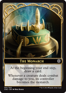 mtg you become the monarch