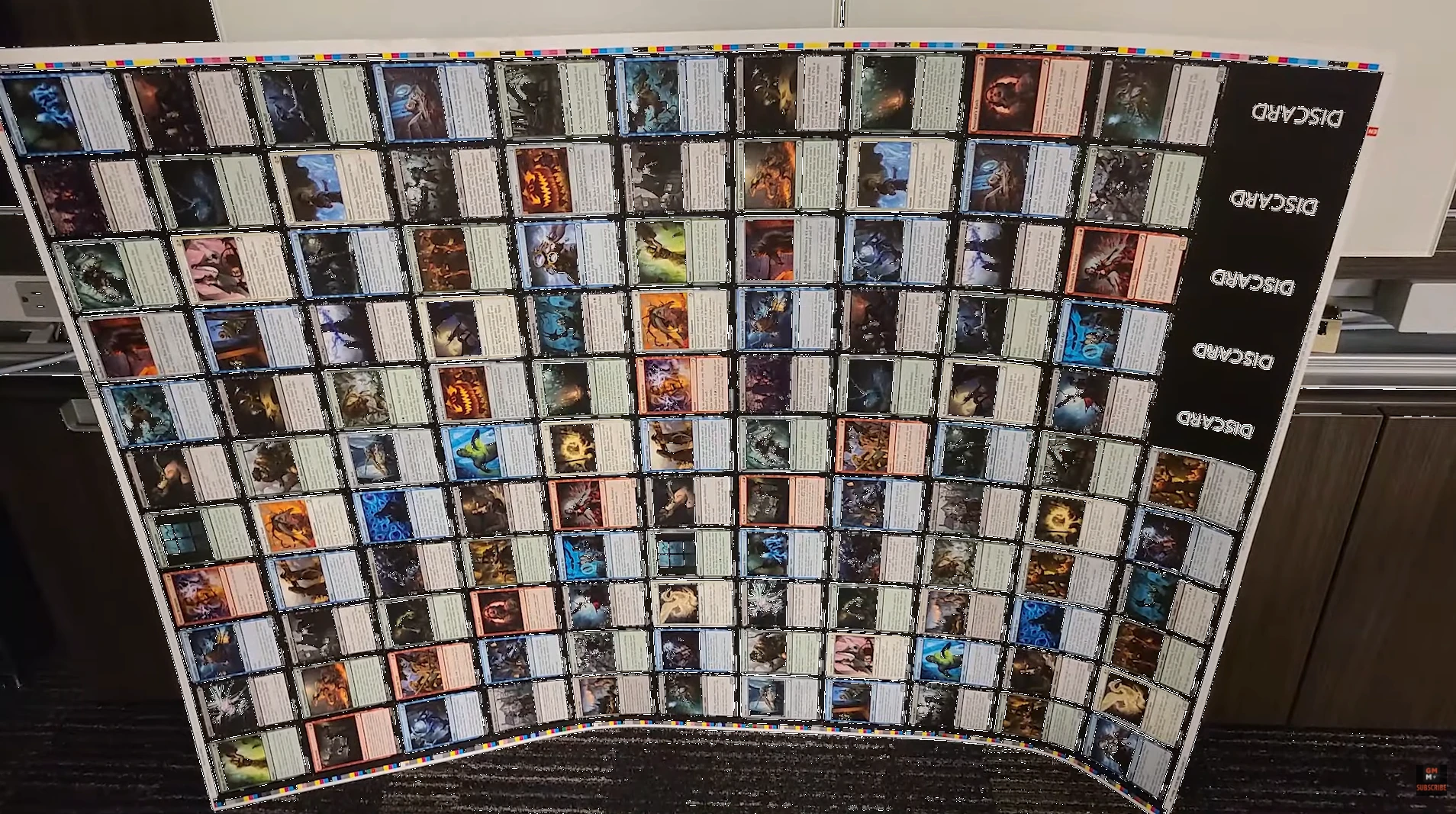mtg card material Playmat for MTG Card Playmat Stitched with Zones for MTG Card Game Pla –  Toytooth