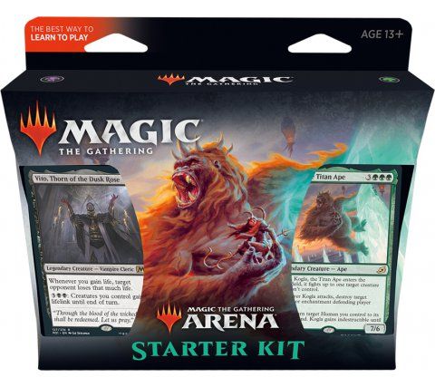 Magic The Gathering Arena Starter Kit2 Starter DecksMTG Arena Code Card 