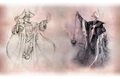 Innistradi Humans from the Church of Avacyn. Concept art by Steven Belledin.