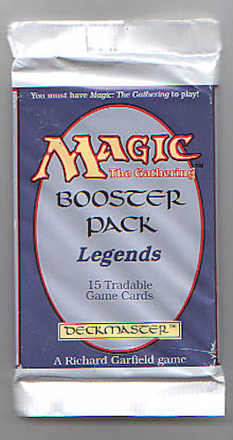 magic the gathering legends booster