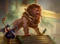 A Lion from Amonkhet.