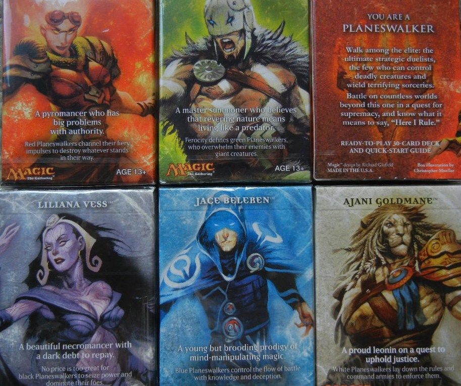 planeswalkers mtg starter decks