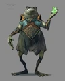 Bloomburrow frogfolk costuming concept.[14]