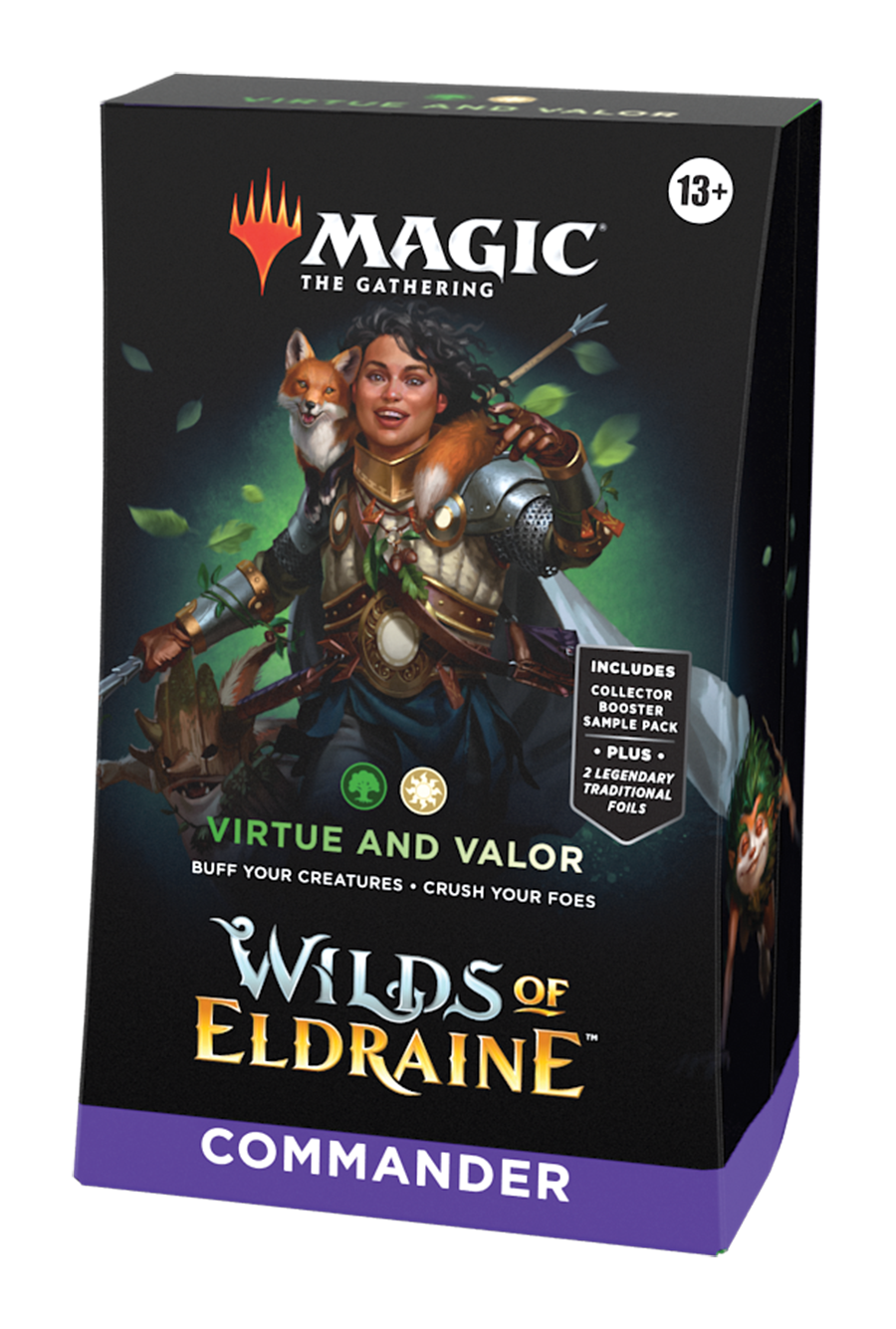 Wilds of Eldraine Commander Decks: Virtue and Valor