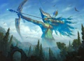 Nylea, God of the Hunt. Art by Chris Rahn.