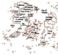 Map of the Domains, including the Orvada Empire, interpreted map. Vesuva is incorrectly labeled.
