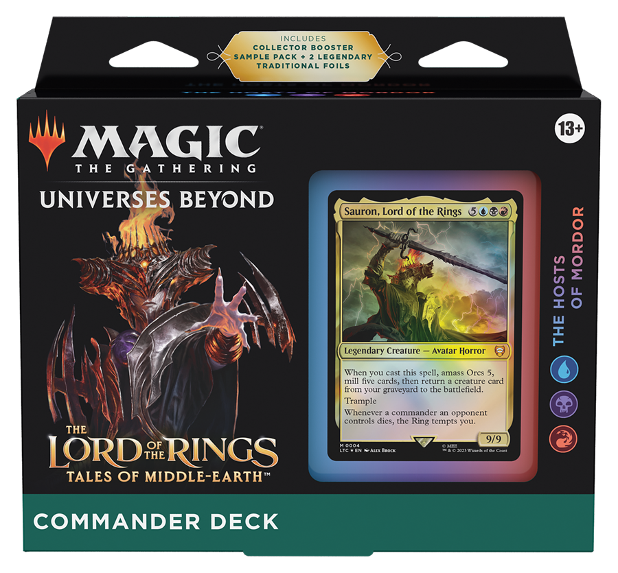 The Lord of the Rings: Tales of Middle-earth Commander Decks:The Hosts of Mordor