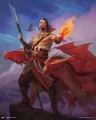 Sarkhan is a shaman of dragonic magic.