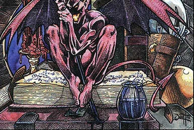 mtg imp cards Fetid Imp Print main image 1