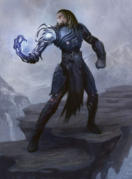 A youthful Tezzeret during his time with the Seekers.