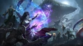 Emrakul arrives on Innistrad. Art by Aleksi Briclot.