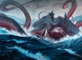 Gyruda a demon kraken of Ikoria.