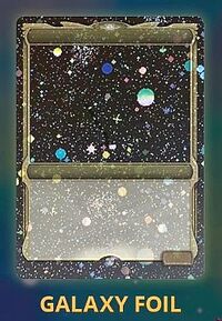 Galaxy foil