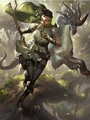 In Ikoria Vivien is fascinated with the fauna and the Bonders.