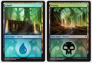 GRN Dimir basic lands