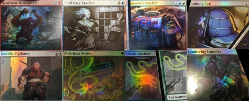 Radiant Riddle Foils