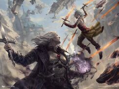 Sorin vs Nahiri during War of the Spark